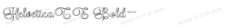 HelveticaCE Bold字体转换 HelveticaCE Bold字体转换